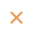 Circle with an X mark in the center.