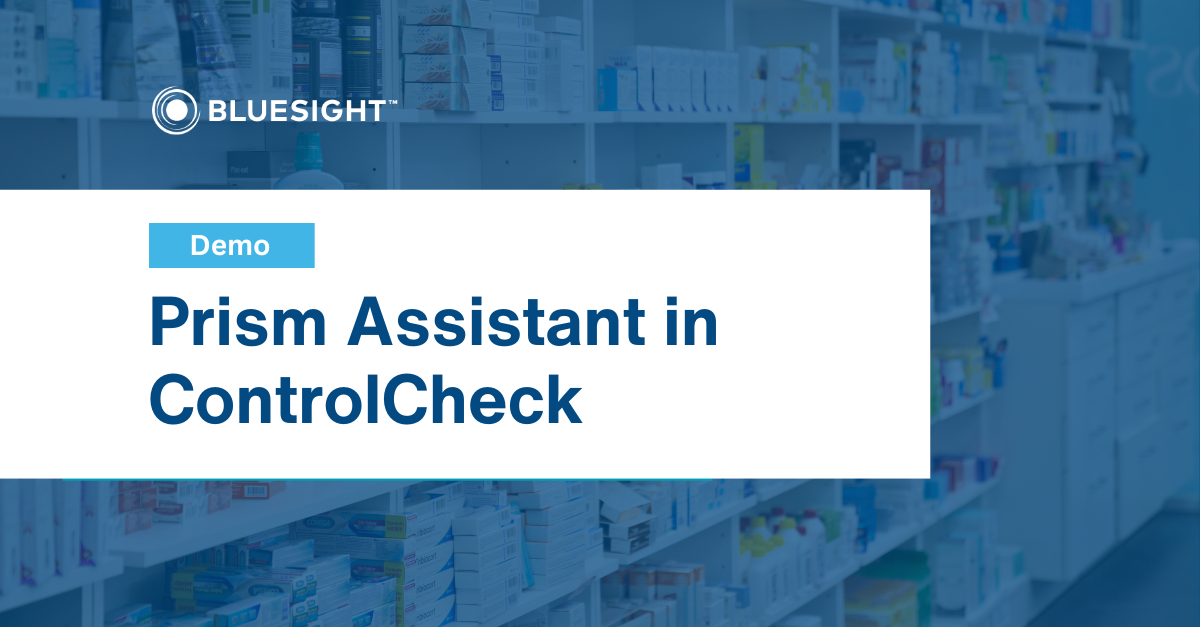 Prism Assistant in ControlCheck – On Demand Demo