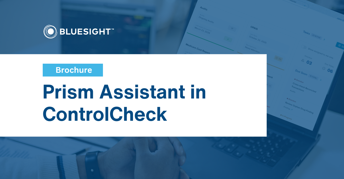 Prism Assistant in ControlCheck One-Pager