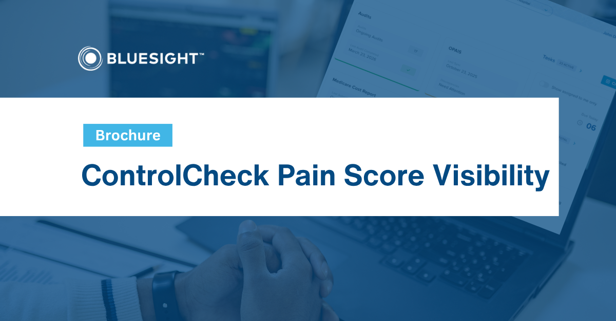 ControlCheck Pain Score Visibility