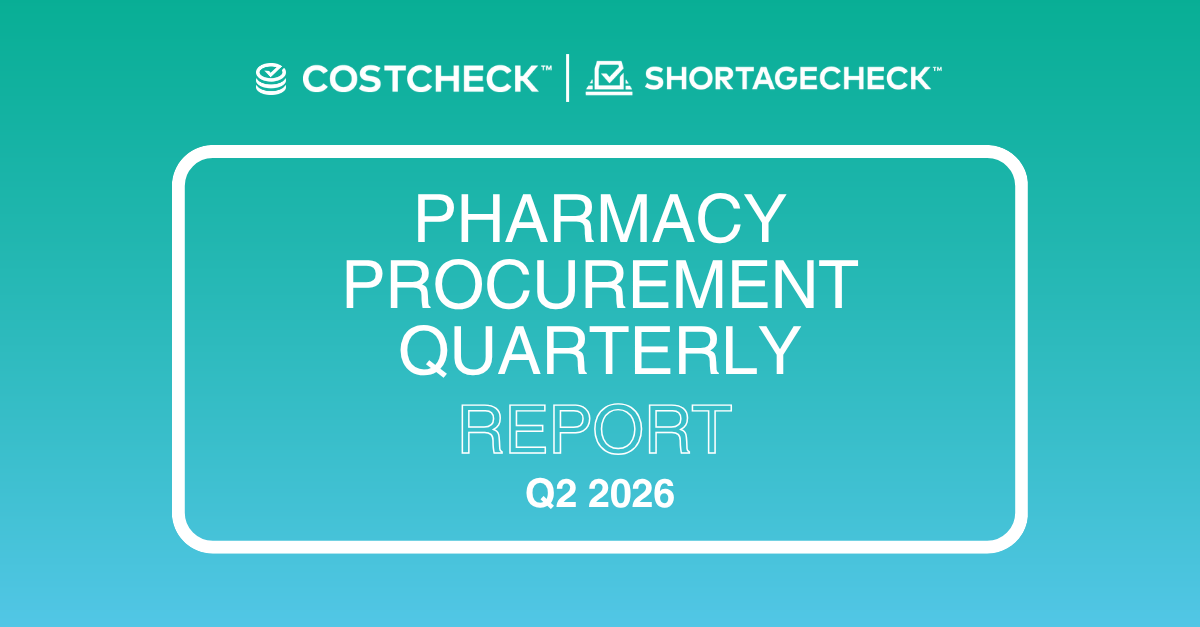 Pharmacy Procurement Quarterly Report Q2 2026